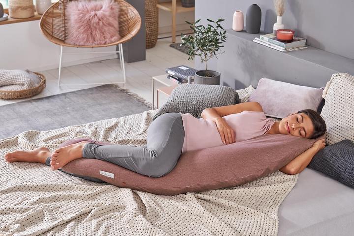 Produktbild Theraline Stillkissen "Das Original" mit Polyester Hohlfaser Füllung inkl. Bezug 190 cm (190 cm)