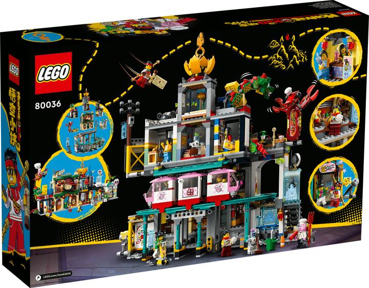 Produktbild LEGO Stadt der Laternen (80036, LEGO Monkie Kid, LEGO Seltene Sets)
