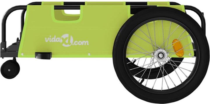 Actual product image VidaXL Fahrradanhänger Oxford-Gewebe & Eisen