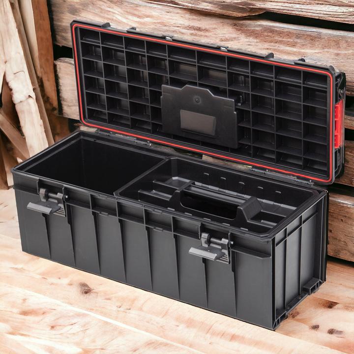 Produktbild Tool Brothers Toolbrothers RHINO L Werkzeugkoffer ECO Basic Höhe XL stapelbar 650 x 270 x 256 mm 29 l IP54