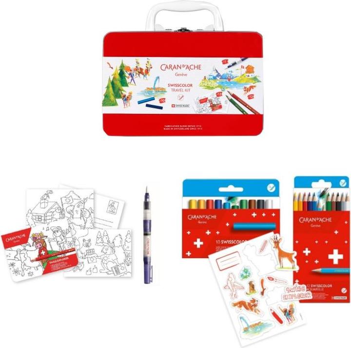 Actual product image Caran d'Ache Swisscolor Travel Kit