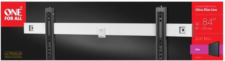 Image du produit One for All Support TV Flat Ultra Slim (Mur, 90", 80 kg)