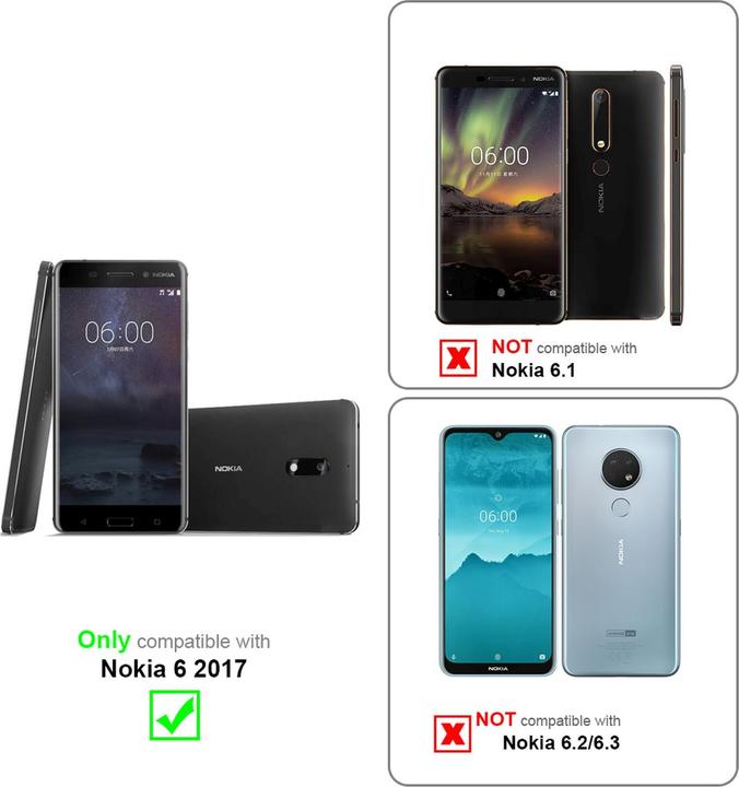 Actual product image Cadorabo TPU Frosted Cover (Huawei Y6 (2017))