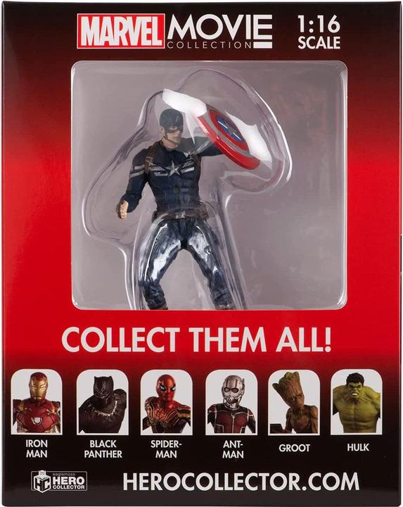 Produktbild Thumbs Up ThumbsUp! Actionfigur Captain America 1:16 blau/rot