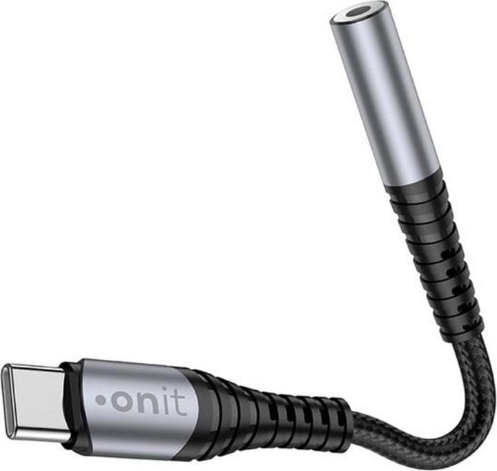 Produktbild Onit Digital-Audio-Adapter USB-C auf 3.5 mm AUX (Digital -> Analog)