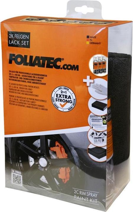 Actual product image Foliatec 2K rim lacquer set