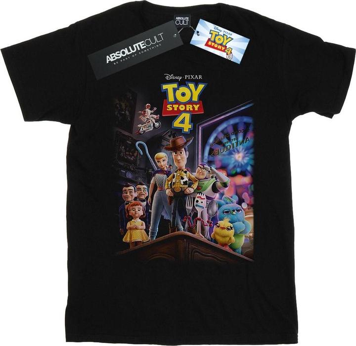 Immagine prodotto Disney Toy Story 4 Crew Poster Maglietta Ampia Donna (5XL)