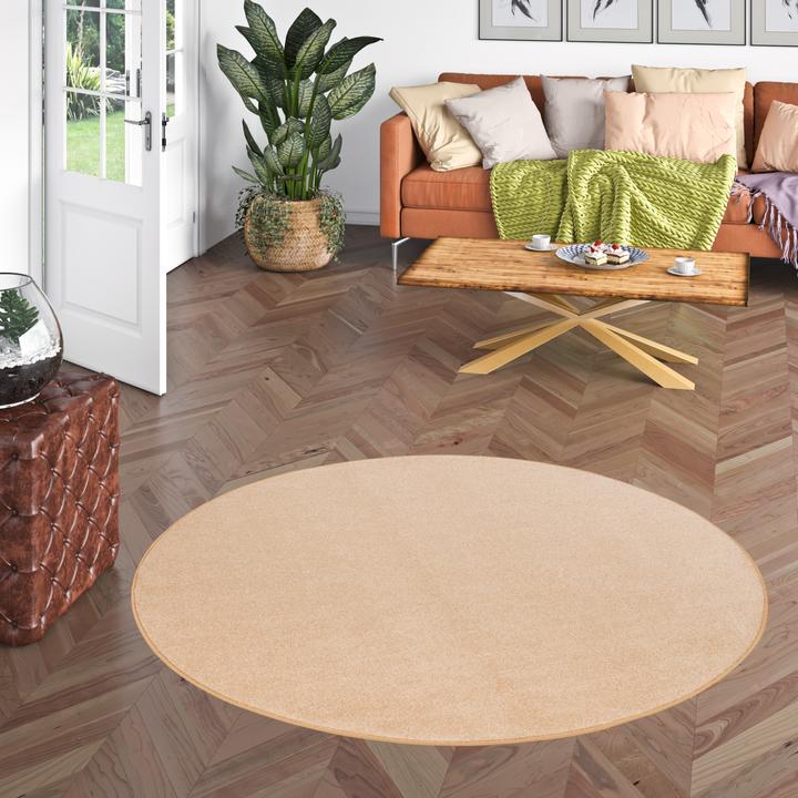 Produktbild Snapstyle Trend Velours Teppich Joy Rund (Ø 133 cm)