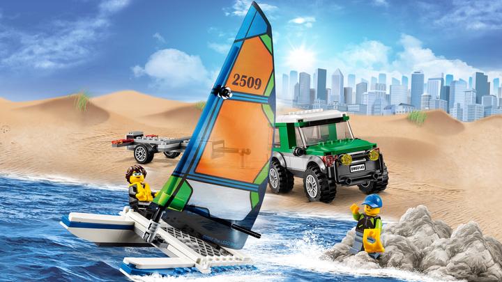Produktbild LEGO Geländewagen mit Katamaran (60149, LEGO City)