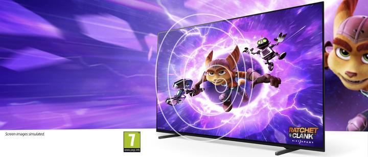 Actual product image Sony OLED XR-55A80J (55", X80J, OLED, 4K, 2021)