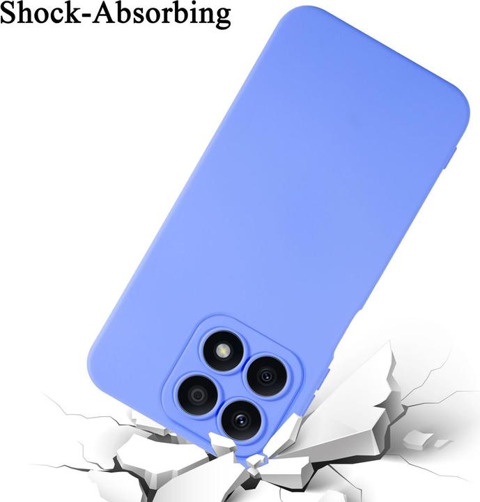 Actual product image Cadorabo Case for Honor x8a TPU in liquid protection silicone design (Honor X8a)