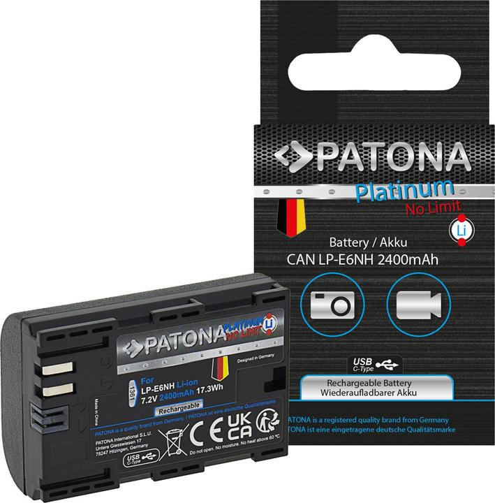 Image du produit Patona Platinum LP-E6NH (Batterie)
