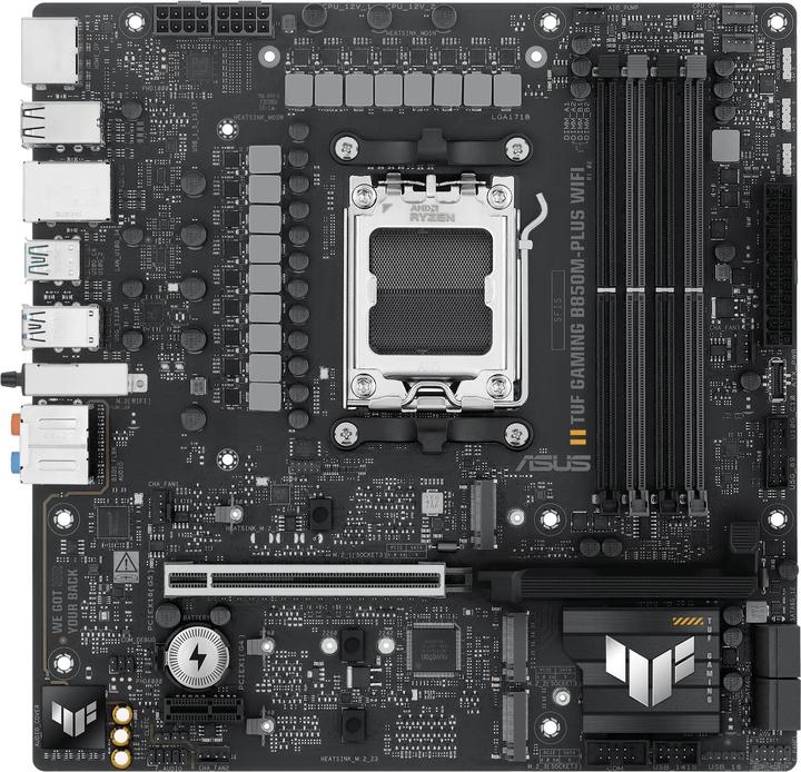 ASUS TUF Gaming B850M-Plus Wifi (AM5, AMD B850, mATX)