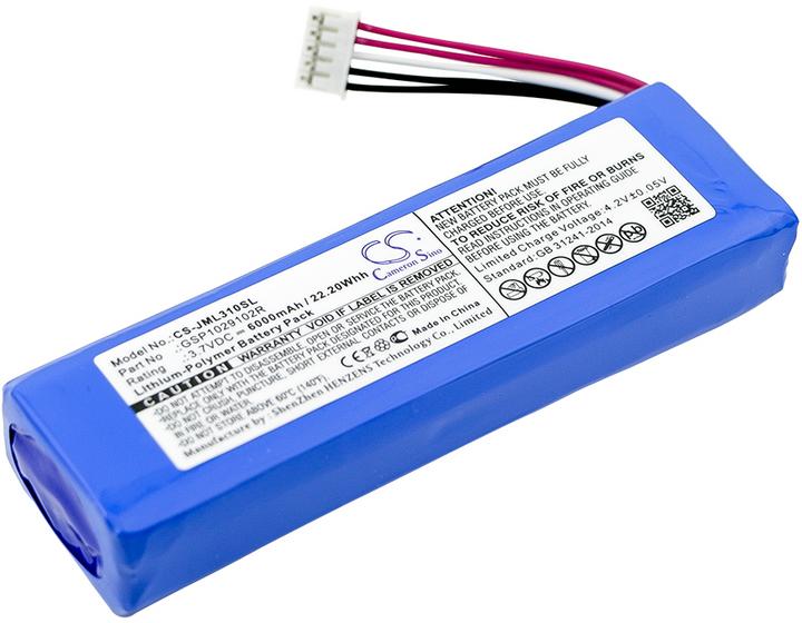 Immagine prodotto GreenCell Batteria a celle verdi per JBL Charge 2, 2+ ecc. 6000mAh, 3.7V (Specifico del dispositivo)