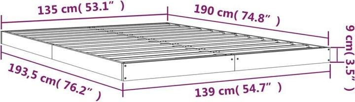 Image du produit VidaXL Burr (135 x 190 cm)
