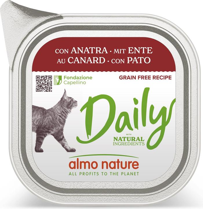 Almo Nature Daily Adult Menu mit Ente (Adult, 1 Stk., 100 g)