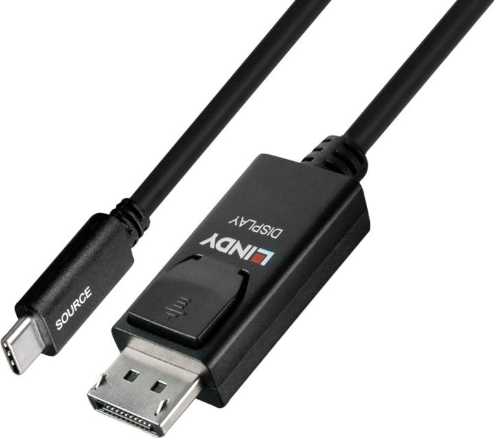 Produktbild Lindy USB Typ C an DisplayPort (2 m, DisplayPort, USB Typ C)