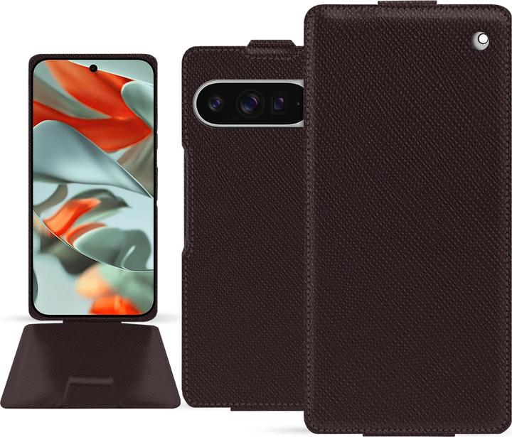 Image du produit Noreve Coque à rabat vertical en cuir (Google Pixel 9 Pro XL)