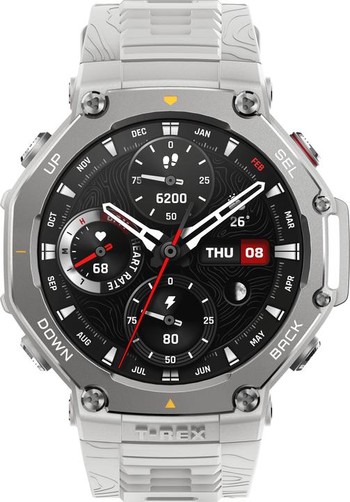 Actual product image Amazfit T-Rex 3 Grey, W2322GL6N (48 mm)