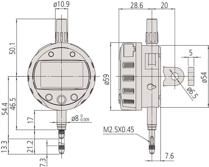 Produktbild Mitutoyo ID-C Min-Max Messuhr 543-300B (1.27 cm)