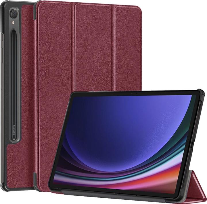 Actual product image Techsuit - FoldPro - Samsung Galaxy Tab S9 / S9 FE / S10 FE - Red (Samsung Galaxy Tab S10 FE)