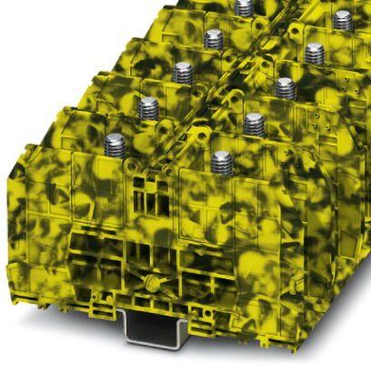 Immagine prodotto Phoenix Contact RBO 10-FE 3244615 Morsettiera a bullone Numero di poli: 2 6 mm² Nero-Giallo 5 pz.