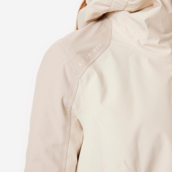 Actual product image Rockrider Bicycle rain jacket MTB Expl 700 ladies beige (S)