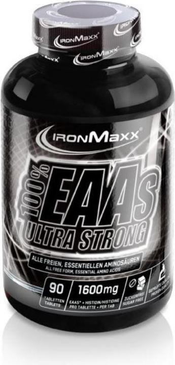 Image du produit IronMaxx 100% EAAs Ultra Strong (90 tabs) (Neutre, 90 pcs)