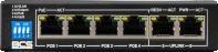 BCS-B-SP0402 Commutateur PoE pour 4 caméras IP (6 ports)