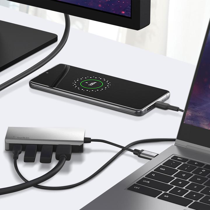 Produktbild Belkin USB-C 4 in 1 (USB-C, 4 Ports)