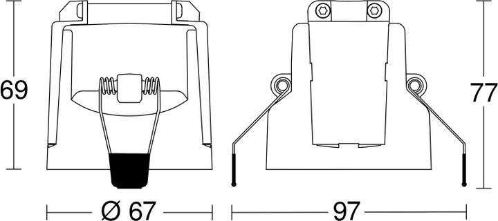 Produktbild Steinel Bewegungsmelder-Bus KNX AP ws 0-360° 079642 (20 m)
