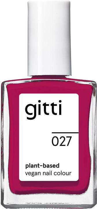 Gitti no. 027 Nail Polish Fiery Fuchsia (Fiery Fuchsia, no. 027, Farblack)