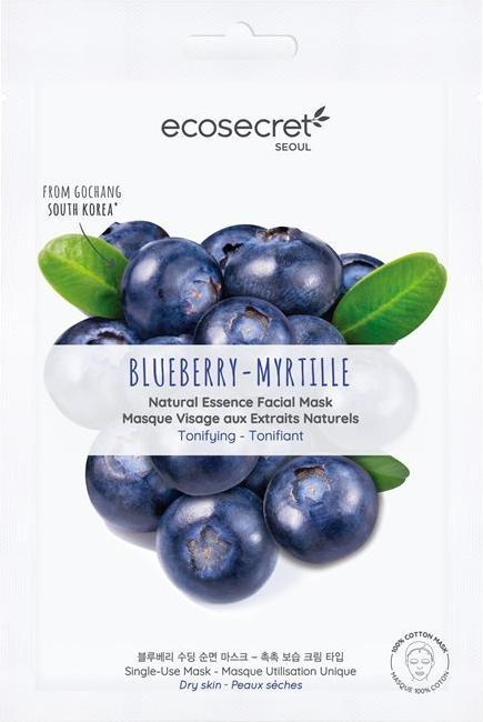 Image du produit Ecosecret Masque visage tonifiant myrtille Btl 20 ml (20 ml)