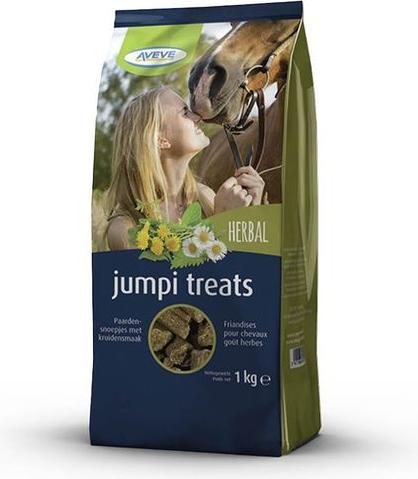 Immagine prodotto Aveve Jumpi Herbal, snack per cavalli 1 kg (1000 g)
