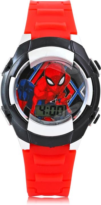 Immagine prodotto Accutime Set di orologi da polso Spider-Man con accessori, orologio LCD per bambini con display digitale e (Orologio digitale)