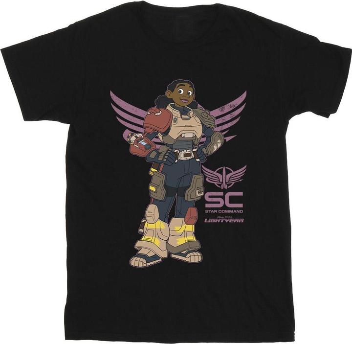Actual product image Disney Mens Lightyear Izzy Star Command T-Shirt (L)
