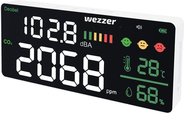 Image du produit Levenhuk Wezzer Air PRO CN20 Moniteur de bruit de la qualité de l'air