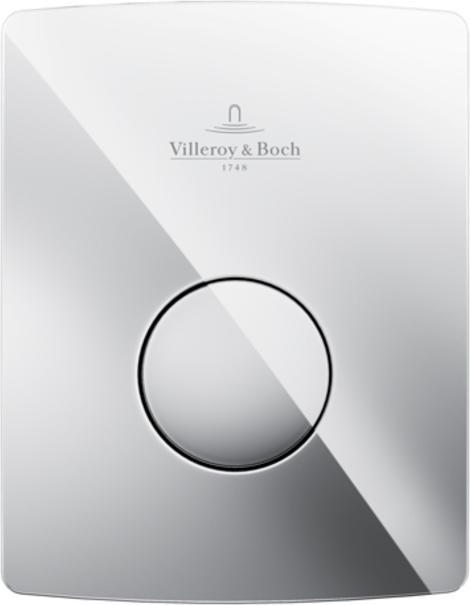 Villeroy & Boch V&B Urinal-Abdeckplatte ViConnect U100 162x126x17mm chrom