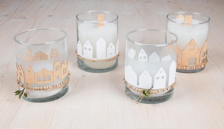 Actual product image Rayher Punching template "Row of houses"