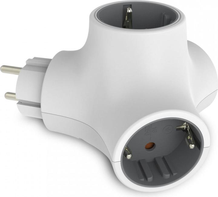 Actual product image KSIX Multi-Socket (3 x)