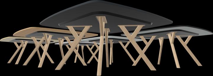 Image du produit Dietiker Felber T14 Table de réunion Square (1600 x 1600 x 720 mm)