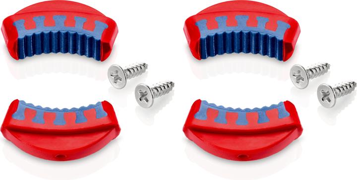 Produktbild Knipex 2 Paar Kunststoffeinsätze 2K für 81 11 250 / 81 13 250 (6 mm)