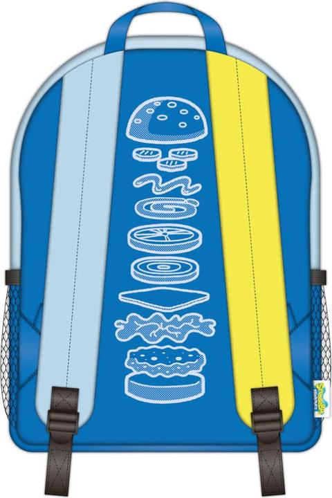 Actual product image Blue Sky Bob l'éponge sac à dos motif