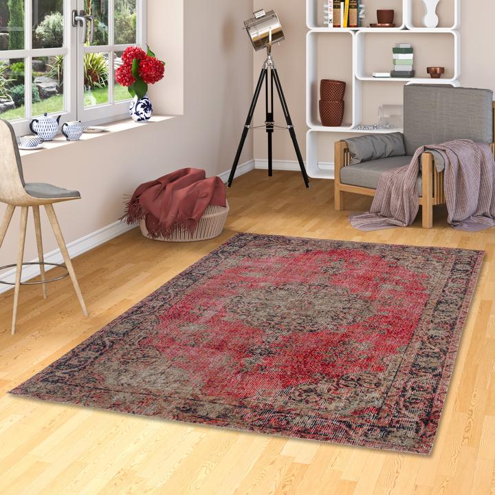 Immagine prodotto Pergamon Kurzflor Designer Teppich Modern Vintage Orient Muster (160 x 230 cm)