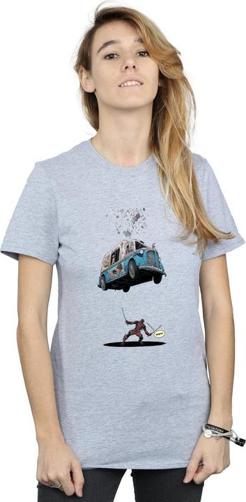 Image du produit - T-shirt DEADPOOL ICE CREAM - Femme (XXL)