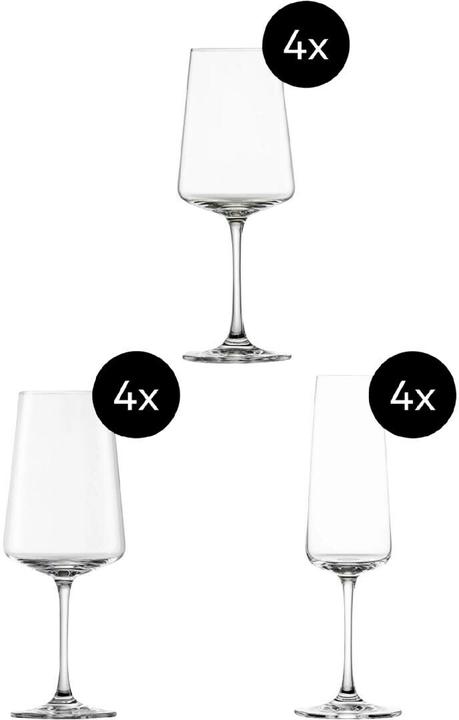 Produktbild Schott Zwiesel Gläserset Mio Vino (38 cl, 12 Gläser, Weingläser Set)