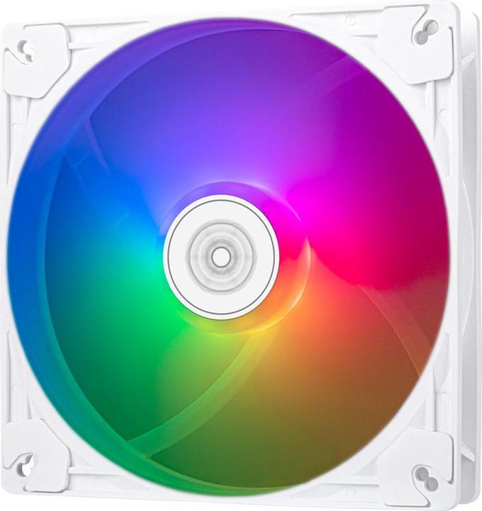 Produktbild Silverstone VISTA Performance PWM Lüfter, ARGB - 140mm, weiss (140 mm, 1 x)