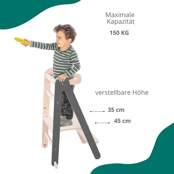 Produktbild MamaToyz Zusammenklappbarer Lernturm