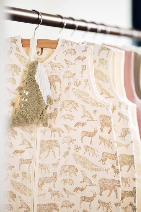 Image du produit Jollein Sac de couchage d'été pour bébés Animals Olive Green 90 cm (90 cm)