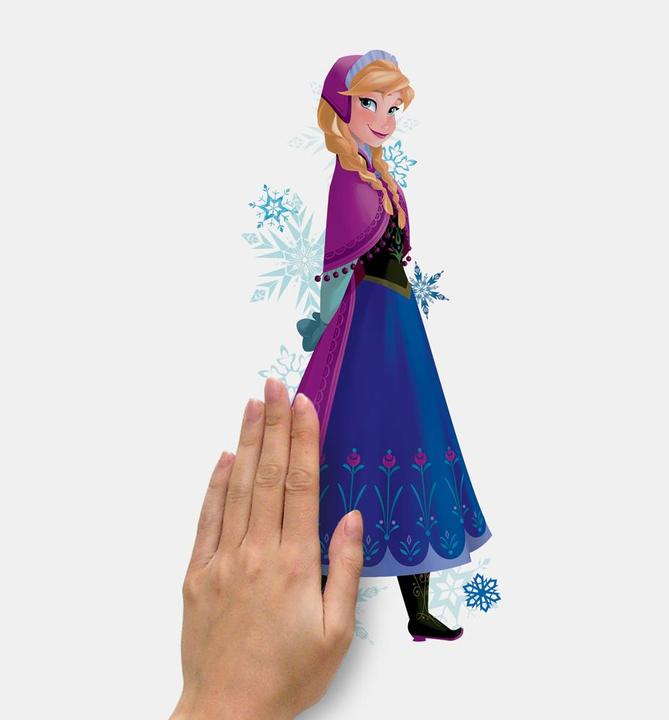 Actual product image Roommates RM - DISNEY Frozen Anna, Elsa & Olaf with snowflakes (6 x 6 x 72 cm)